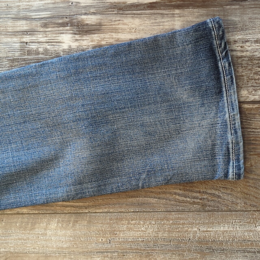 COWGIRL TUFF "Ride & Shine" bootcut horseback Riding jeans 26x35L tall EUC - Picture 9 of 13